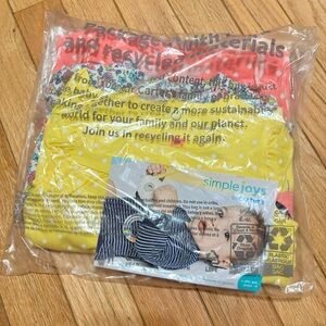 Brand New Simple Joy by Carters 3 Pack Romper, Sunsuit, and Dress Pack